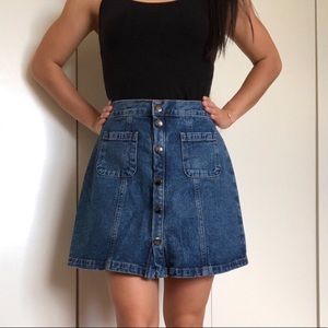Bdg Denim Skirt NWT